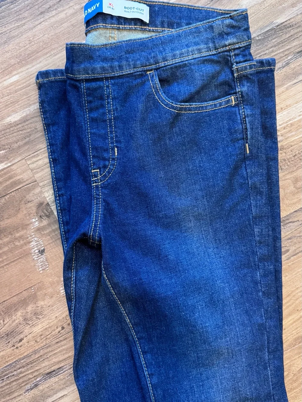 Old Navy Girl's Bootcut Jeans - Indigo Blue